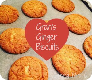 Gran's Ginger Biscuits