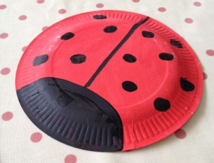 Paper Plate Ladybird