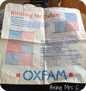 Oxfam Blanket Knitting Instructions