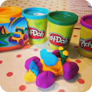 Play-doh car