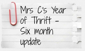 Year of Thrift