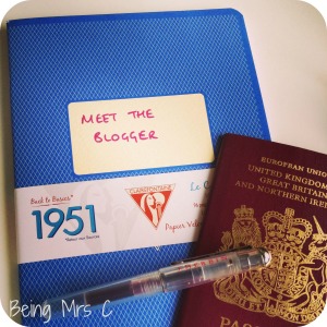 Clairefontaine vintage style exercise book notebook