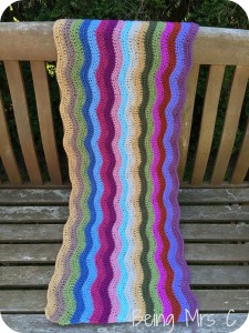 Craft Crochet Ripple Blanket