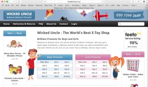 Wicked Uncle Website