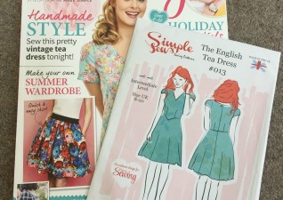 Hoping to make the tea dress pattern form this edition of Sewing Magazine. Crafts