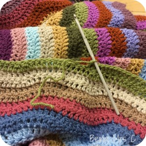 Attic24 Ripple Blanket Crochet
