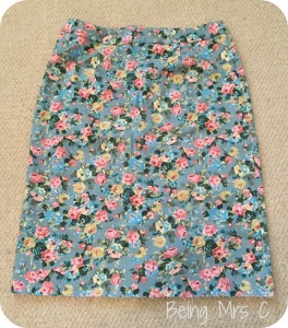 Floral Skirt Sewing Craft