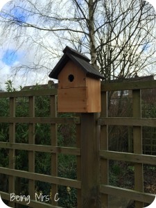 Wilko Wild Bird Blogger Nesting Box