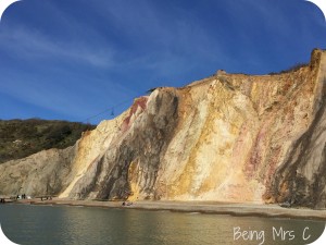 Alum Bay Colourful Sands Isle of Wight