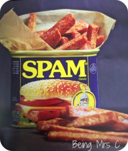 PornBurger Spam Fries Burger