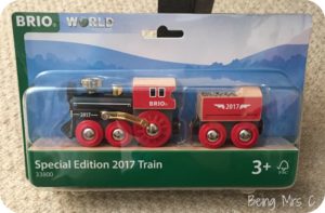 Special Edition Train 2017  Brio World Train Toy by Brio 33800 