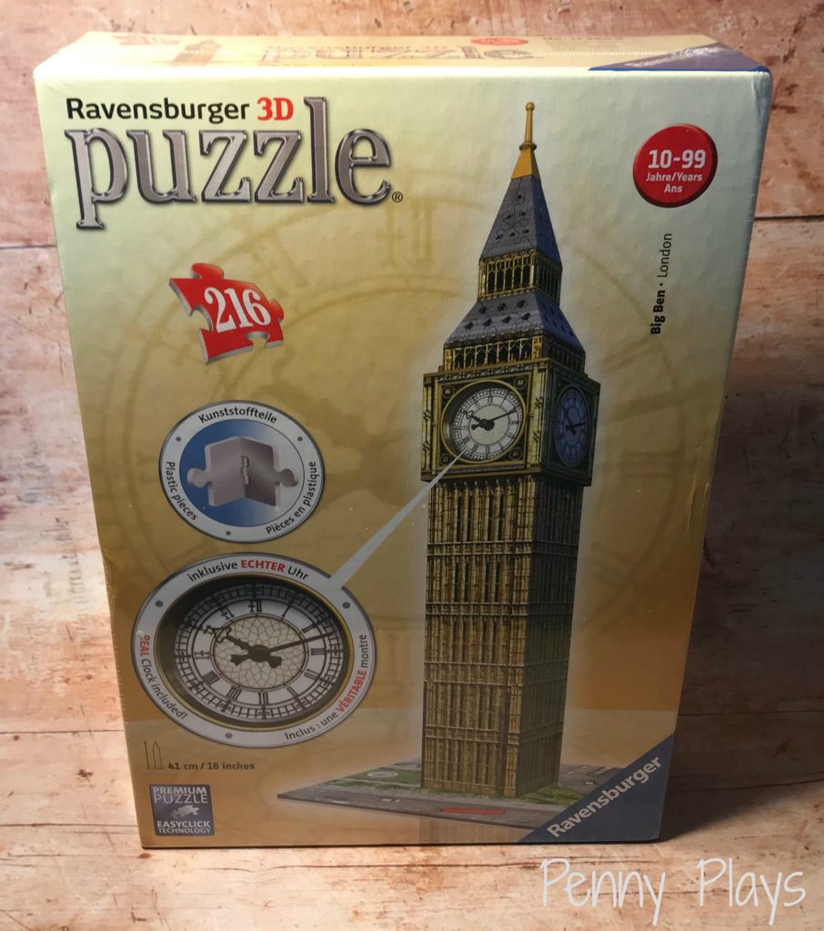 Ravensburger Big Ben with Clock 3D Puzzle