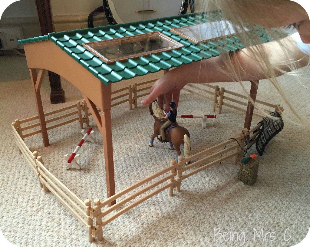 Review Schleich Horse Riding Arena Being Mrs C