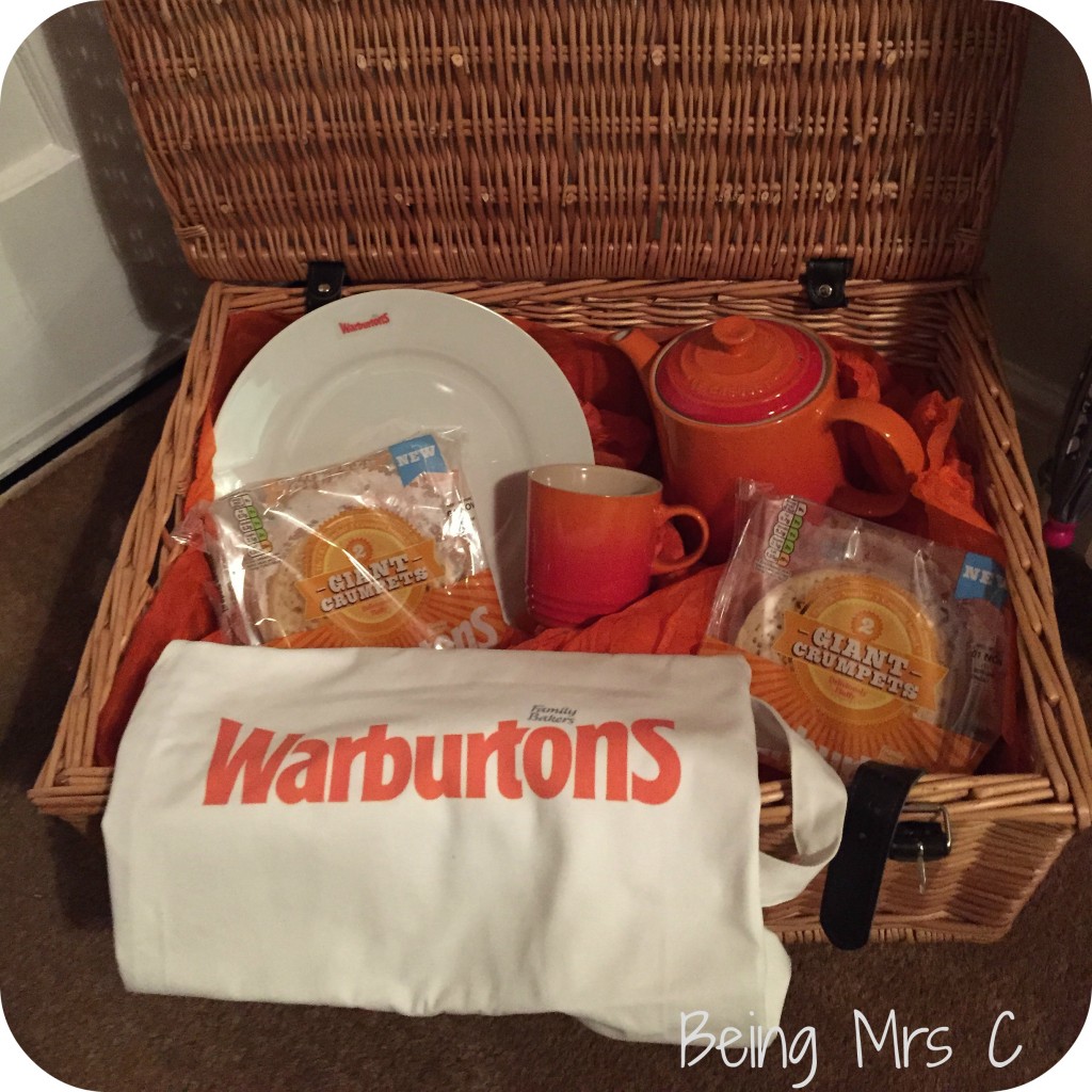 Introducing Warburtons Giant Crumpets - Being Mrs C